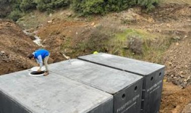 Salihli Karaağaç Mahallesinde 3 Adet 750 Kişilik Foseptik Montajı Tamamlandı